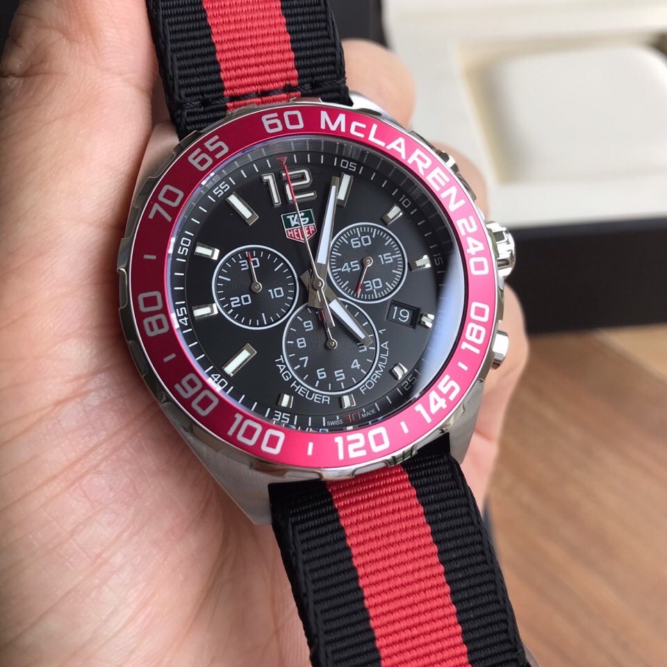 43mm Racing Chrono McLaren Inspired Chronograph Watch